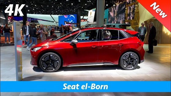 Video: Seat el-Born (VW ID.3 based concept) 2020 - first look in 4K | Interior - Exterior