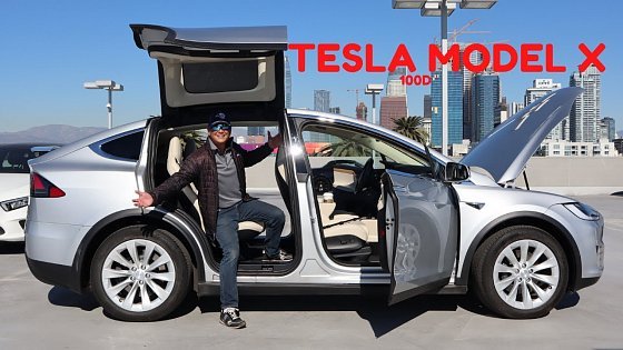 Video: Tesla Model X Amazing Things You Didn&#39;t Know The X Could Do. 100D