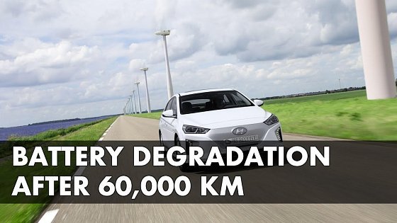 Video: Ioniq EV 28 kWh Battery degradation after 60,000 km and usable capacity