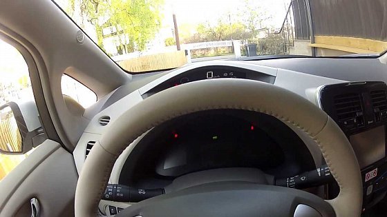 Video: Nissan Leaf 2013 acceleration 0 - 100 km/h