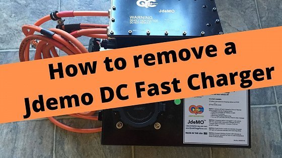 Video: Jdemo (DC Fast Charger) Removal from 2012 Toyota Rav4 EV