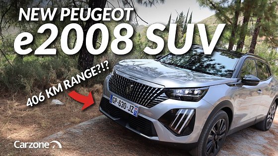 Video: IT&#39;S ELECTRIC NOW?!? | New 2023 Peugeot e-2008 First Drive