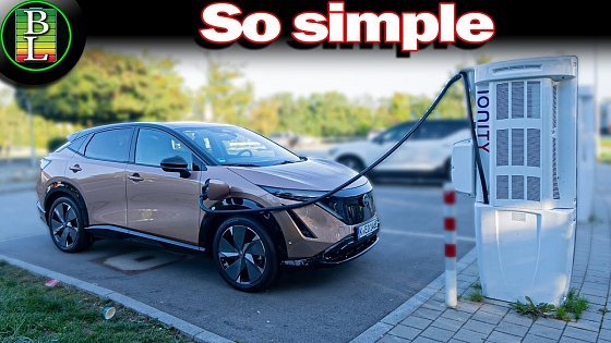 Video: Nissan Ariya 87kWh - The simplest charging curve ever