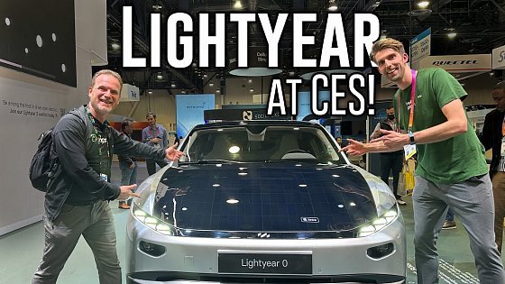 Video: Lightyear 0 Solar EV at CES 2023! And Lightyear 2 details!