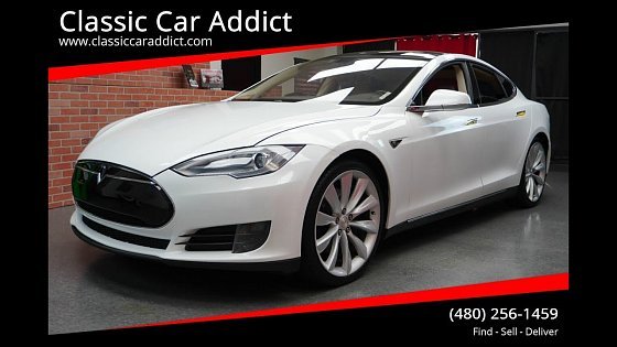 Video: Test Drive 2012 Tesla Model S P85 SOLD Classic Car Addict