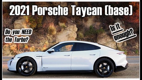 Video: The RWD, Base Model Porsche Taycan Is The Best EV You Can Buy Under $100k - One Take