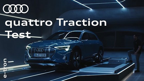 Video: Audi e-tron - quattro Traction Test