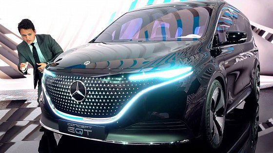 Video: NEW Mercedes T Class | FULL Review EQT Concept V Class 7 Seats EXCLUSIVE Interior Exterior