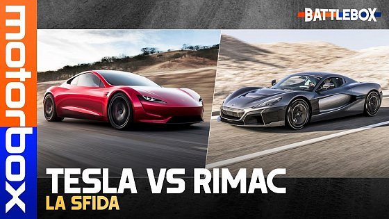 Video: Tesla Roadster 2020 vs Rimac C_Two | Che numeri! Ma saranno veri?