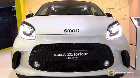 Video: 2020 Smart EQ For Four Electric - Exterior and Interior Walkaround - 2019 Frankfurt Motor Show