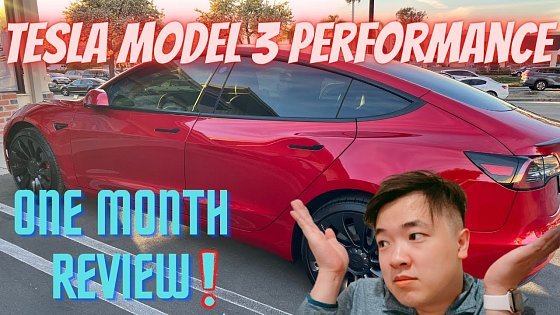 Video: Tesla Model 3 Performance - 1 Month Review and thoughts!