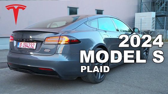 Video: 2024 Tesla Model S Plaid Review, With All New Updates In 4K