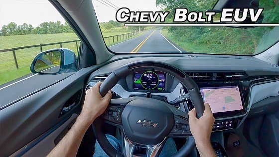 Video: 2022 Chevy Bolt EUV - The Affordable EV You Need to Drive (POV Binaural Audio)
