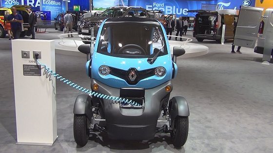 Video: Renault Twizy Cargo (2017) Exterior and Interior in 3D