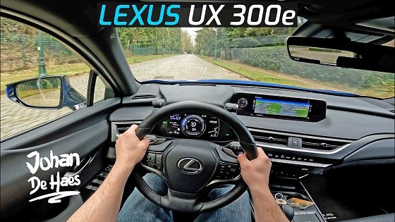 Video: LEXUS UX 300e 204 HP POV TEST DRIVE