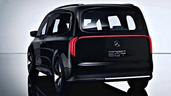 Video: 2022 Mercedes EQT (Concept) All electric luxury minivan! mercedes eqt 2022! (preview) t-class!