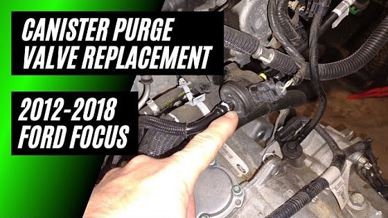 Video: Canister Purge Valve Replacement 2012-2018 Ford Focus 2.0L