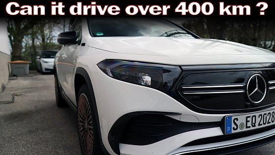 Video: Mercedes EQA 250 - Full range test, 100-9%, 400km possible?
