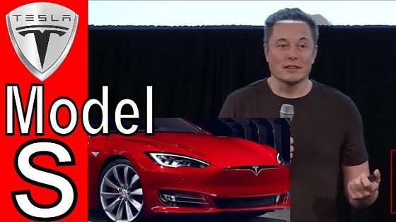 Video: Elon Musk Talks About The Tesla Model S