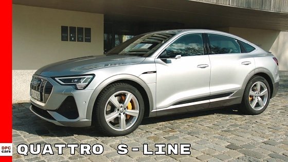 Video: New 2021 Audi e-tron Sportback 55 Quattro S-Line Floret Silver