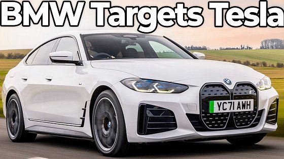 Video: The BEST electric sedan so far? (BMW i4 RWD 2022 review)