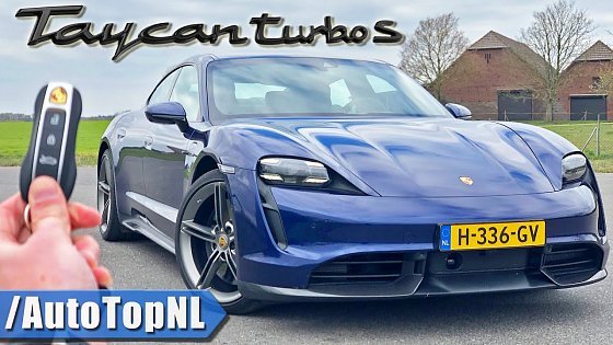 Video: 761HP Porsche Taycan Turbo S REVIEW on AUTOBAHN &amp; ROAD by AutoTopNL