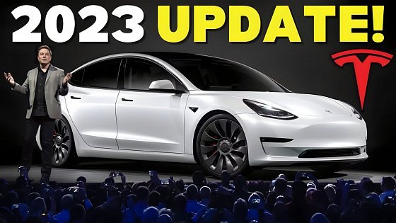 Video: 2023 Tesla Model Y Update Is FINALLY Here &amp; SHOCKS The Entire Car Industry!