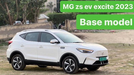Video: New MG zs ev excite base model 2023