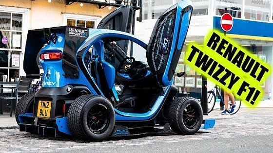 Video: Renault Twizy F1 HITS THE STREETS! (Oakley Design)