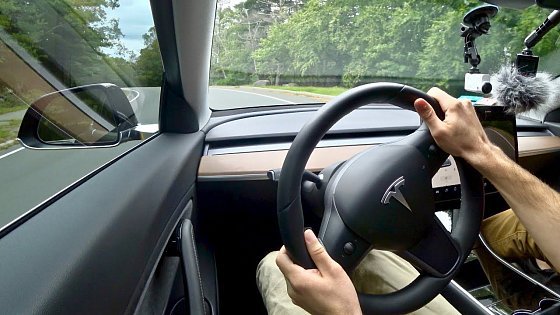Video: 2018 Tesla Model 3 RWD Long Range - Tedward POV Test Drive (Binaural Audio)