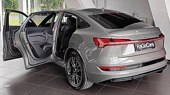 Video: 2022 Audi e-tron Sportback Black Edition 55 Quattro - See Why It&#39;s The Best Electric SUV!