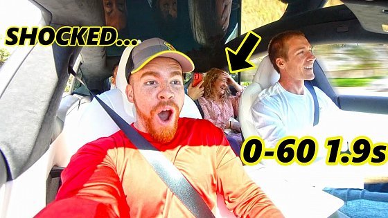Video: Is The Tesla Model S Plaid as Fast as They Say? *RAW 0-60 Launch Reaction*