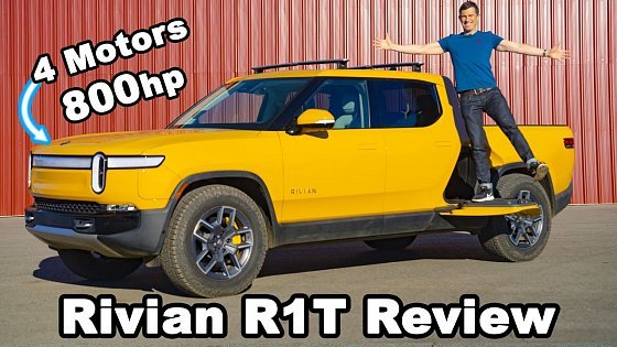 Video: Rivian R1T review - 0-60mph, 1/4-mile &amp; off-road tested!