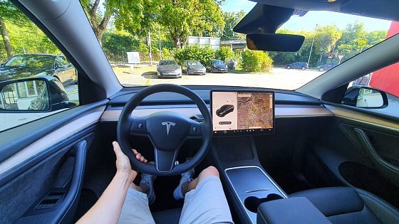 Video: New Tesla Model Y Performance 2022 Test Drive POV