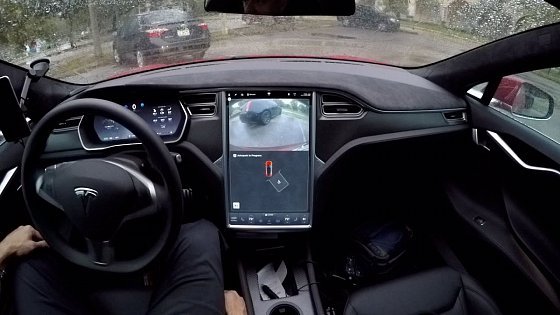 Video: Tesla Model S P90D Autopark Demonstration