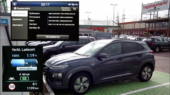 Video: Hyundai Kona Electric 39,2kwh: Soft/Firmware; Airbag &amp; Fahrer Assistenzsystem Updates