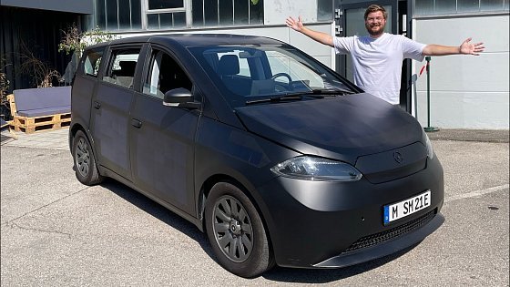 Video: I Drive The Sono Sion Prototype - A Car That Can Be Powered By The Sun!