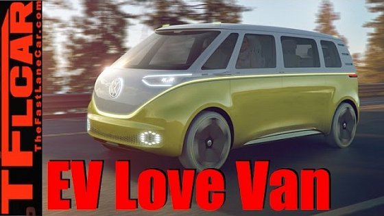 Video: Volkswagen ID Buzz Concept: All-Electric AWD Autonomous Microbus