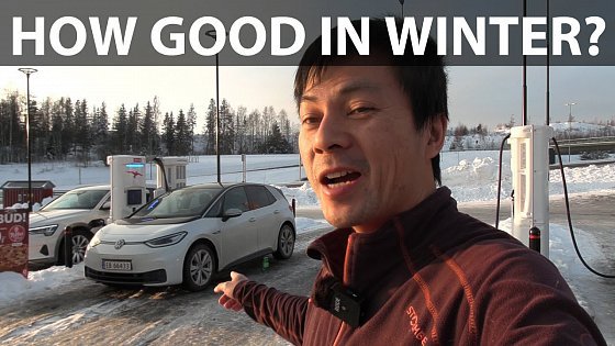 Video: VW ID3 winter range test