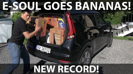 Video: Kia e-Soul banana box test