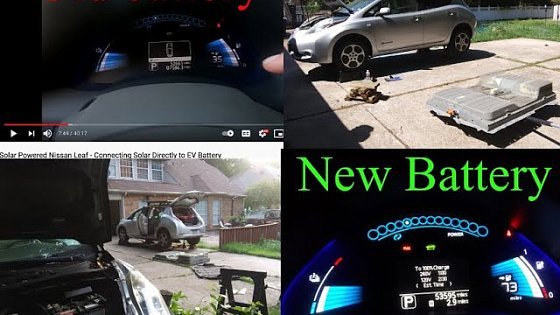 Video: Battery Swap for a 24kwh Nissan Leaf EV