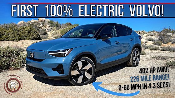 Video: The 2022 Volvo C40 Recharge Is An Electric Crossover Between The C30 &amp; XC40
