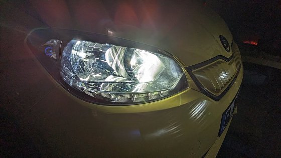 Video: Osram Night Breaker LED H7 im Škoda Citigo e-iV