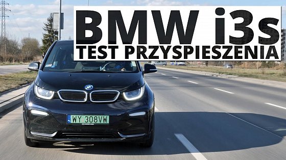 Video: BMW i3s BEV 184 KM (AT) - acceleration 0-100 km/h