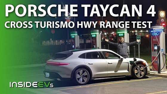 Video: Porsche Taycan 4 Cross Turismo: InsideEVs 70 MPH Highway Range Test