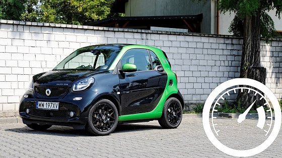 Video: smart fortwo electric drive (81 HP) acceleration: 0-100 km/h, 0-120 km/h :: 1001cars