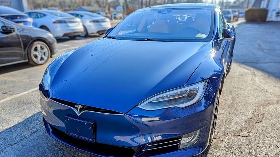 Video: 2016 Tesla Model S 90D 57,000 mi EV fully loaded with free supercharger