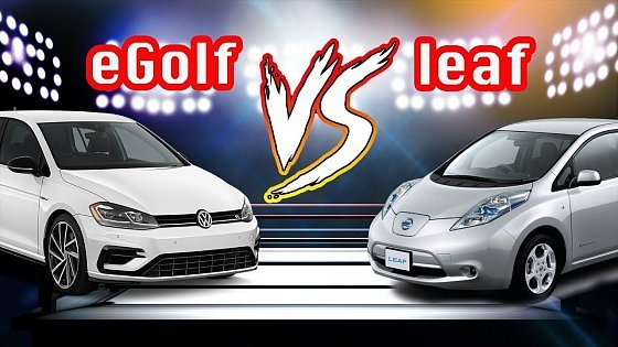 Video: Сравнение Nissan Leaf vs Volkswagen E-Golf