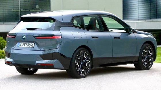 Video: New BMW iX 2022 - DRIVING, exterior, interior &amp; PRICE (xDrive50)