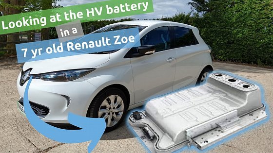 Video: How long to do EV batteries last? A look at a 7 year old Renault Zoe electric car at 58,600 miles.